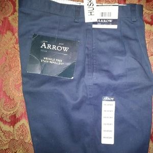 Arrow navy slacks size 14 Husky